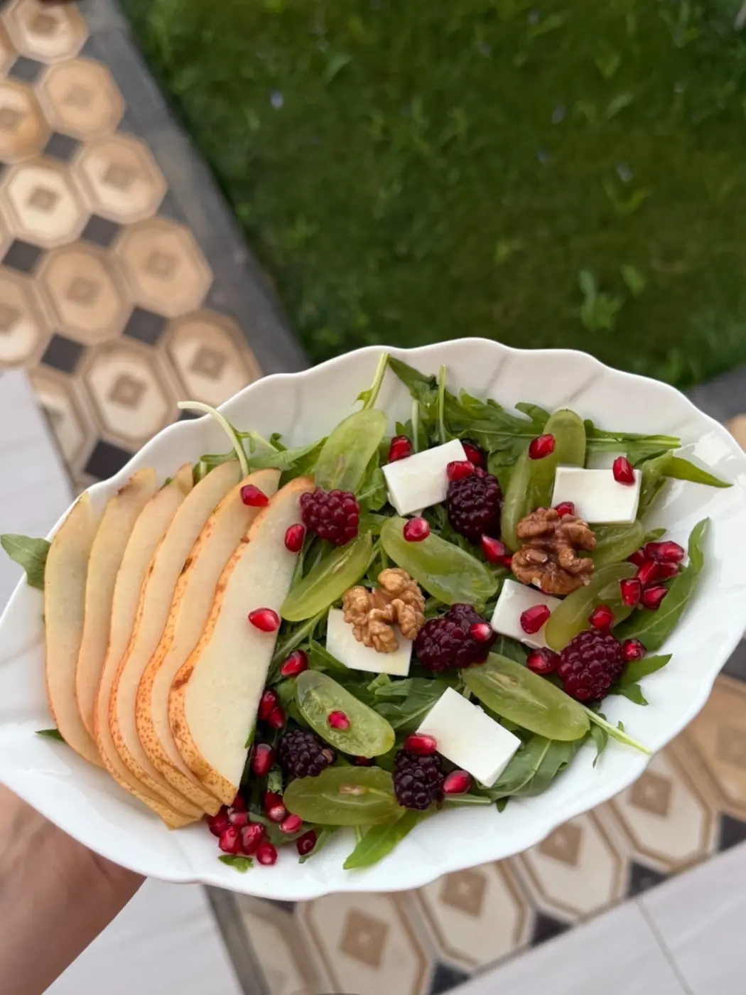 Работа ученицы курса Salad Lab
